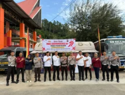 Polres Pesisir Selatan Gelar Pelayanan SIM, SKCK dan Cek Kesehatan Gratis di Pantai Carocok Painan