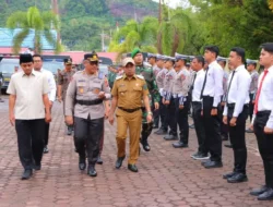 Polres Pesisir Selatan Apel Pasukan Operasi Patuh Langkisau 2025