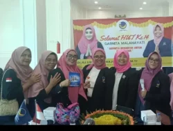DPD Garnita Pesisir Selatan hadir dalam HUT Garnita Ke-14 di DPW Partai Nasdem Sumatera Barat