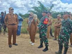 Bupati Pesisir Selatan dan Dandim 0311 Pesisir Selatan tinjau rencana Yonif TP di Pesisir Selatan