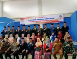 Bupati Pesisir Selatan, Hendrajoni, melantik dan mengambil sumpah jabatan 13 Aparatur Sipil Negara (ASN) Eselon II