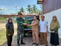 Satgas TMMD Ke-127 Kodim 0311/Pessel Gelar Penyuluhan Pertanian di Nagari Gurun Panjang Utara