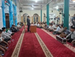 Bupati Hendrajoni laksanakan Safari Khusus Di Mesjid Ibrahim Nagari Kambang