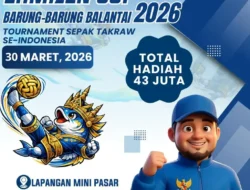 Ermizen CUP 2026 hadirkan Petakraw tingkat Nasional