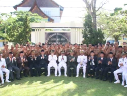 182 Wali Nagari Peringati Hari Otonomi Daerah Ke-XXX di Kantor Bupati Pesisir Selatan