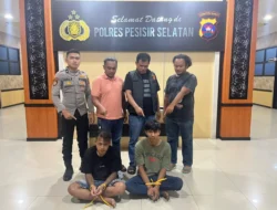 Komitmen Berantas Peredaran Gelap Narkotika: Satresnarkoba Polres Pesisir Selatan Ringkus Dua Pengedar Shabu dan Ganja