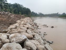 Tanggul Senilai Rp6,89 Miliar Mulai Dikerjakan, Warga Pasir Tampang Pasbar Sambut Harapan Baru
